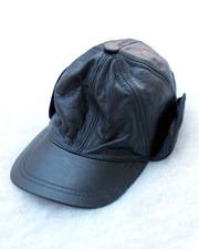 Trapçı Deri Şapka